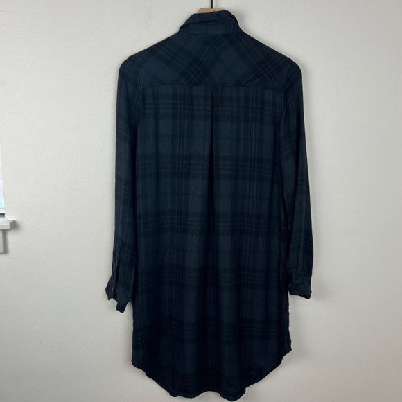 Rails Bianca Shirt Dress Onyx Jet - Picture 3 of 6